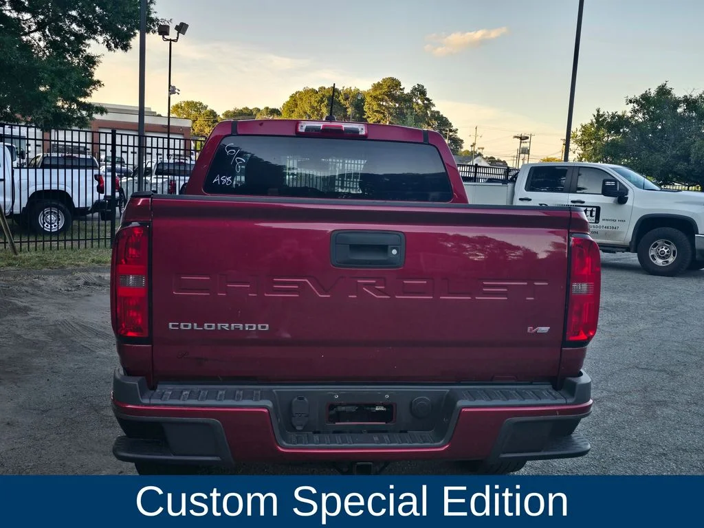 Used 2021 Red Chevrolet Work Truck image 4