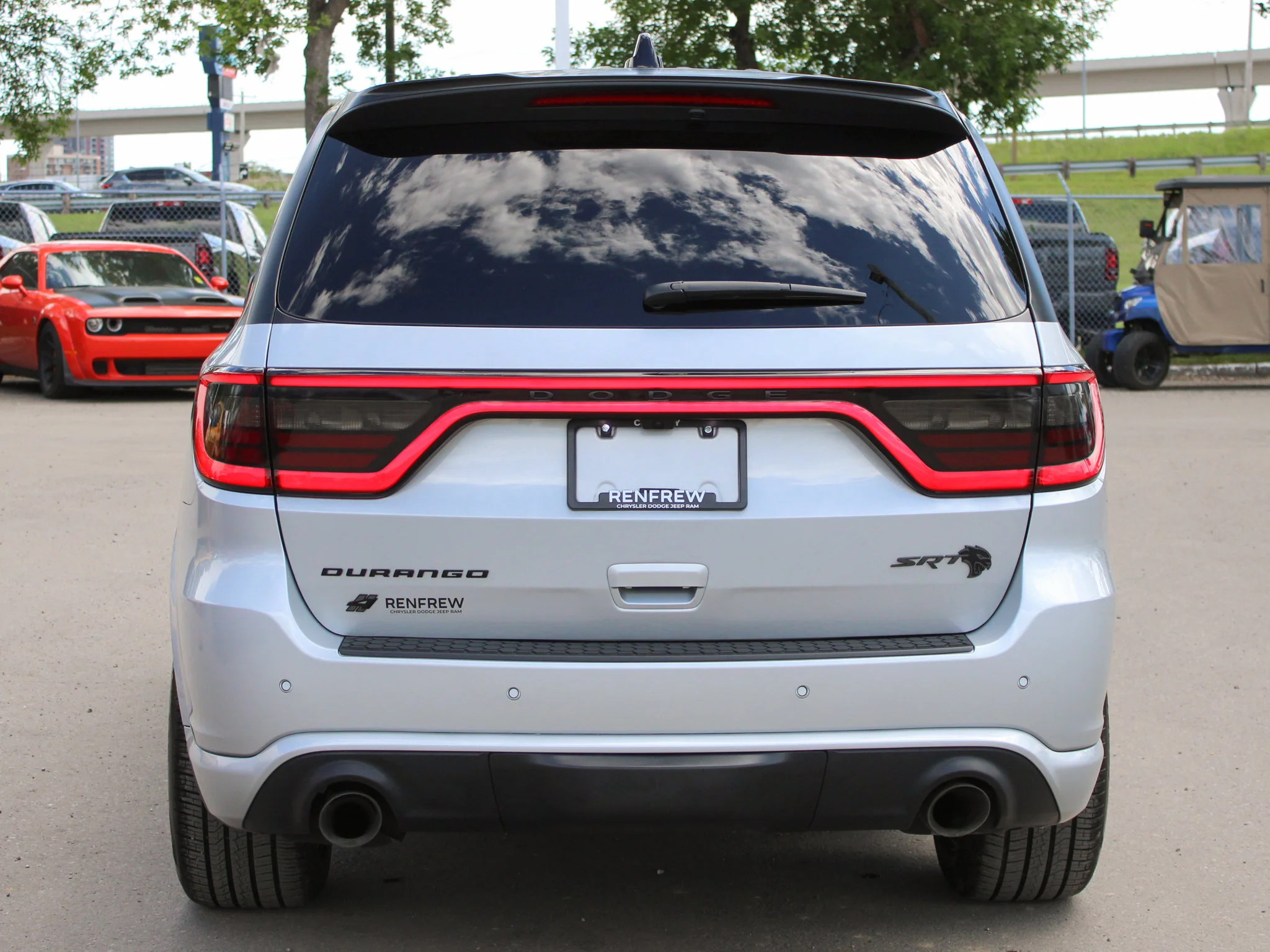 Certified Used 2025 triple nickel Dodge SRT Hellcat Silver Bullet*3M PPF | 710 HP | Apple CarPlay | Adaptive Cruise | Red Leather image 18