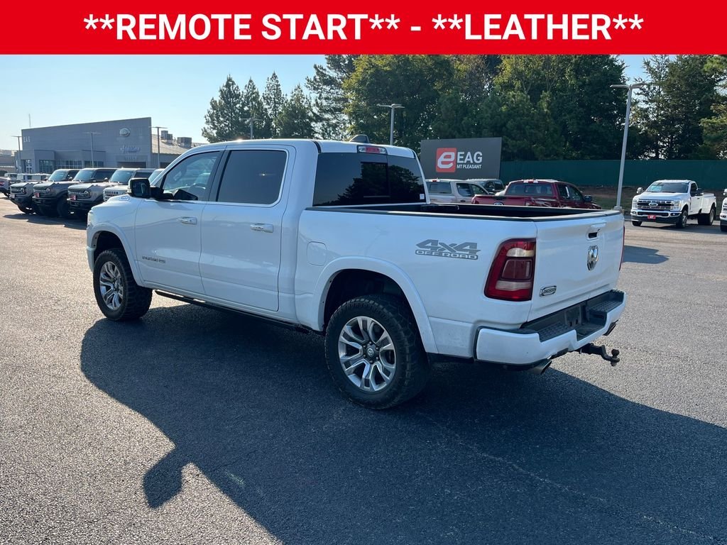 Used 2020 Ivory White Ram Laramie Longhorn image 3