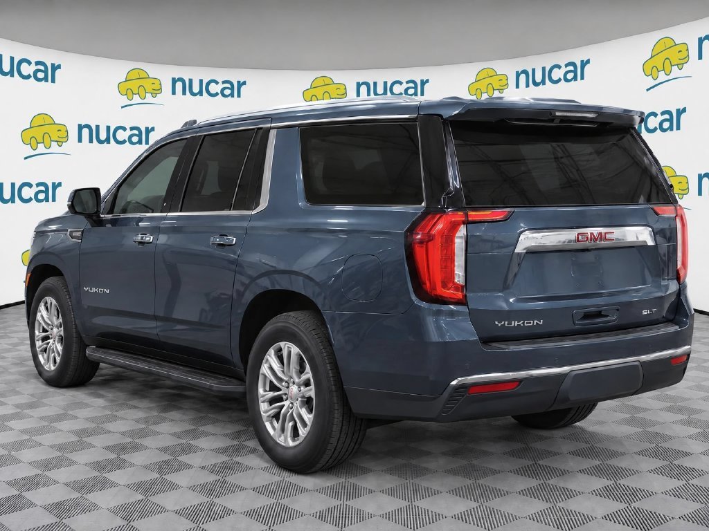 Used 2021 Blue GMC SLT image 4