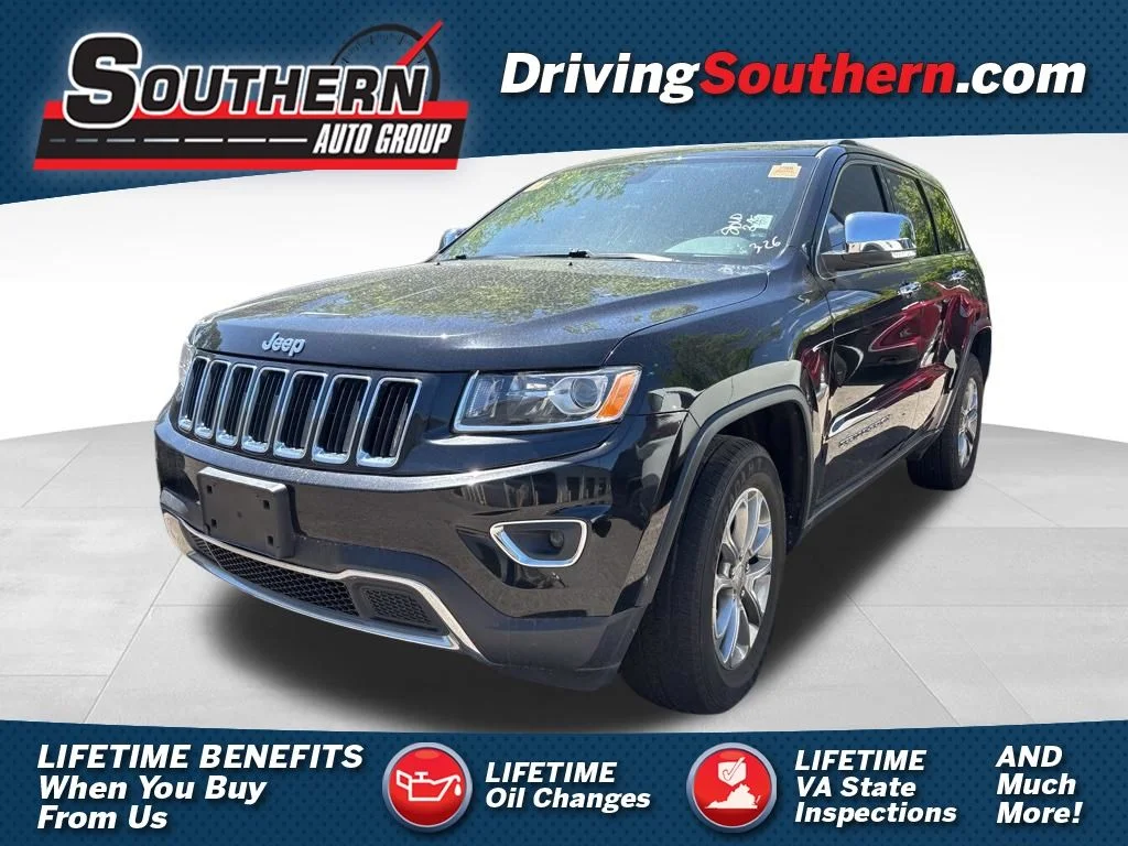 Used 2015 Black Jeep Limited image 1