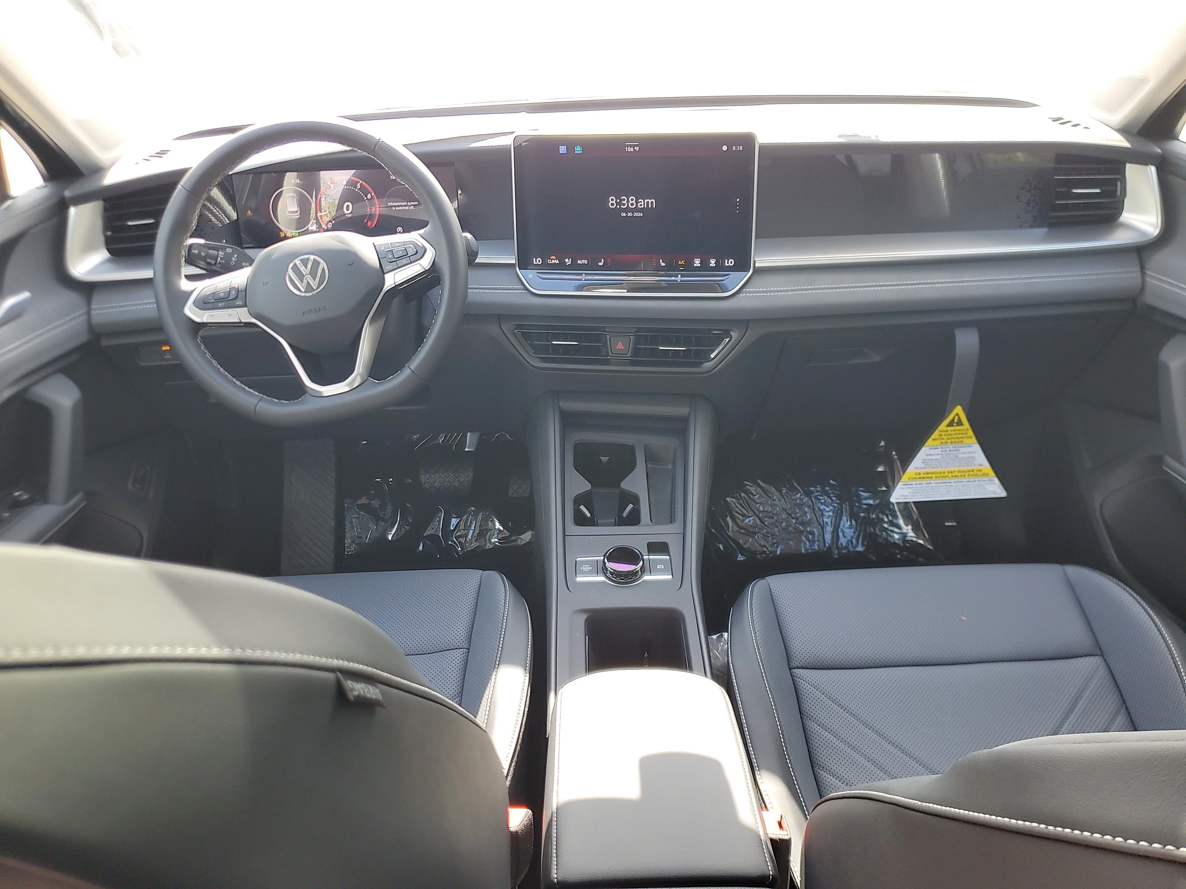 New 2026 Black Volkswagen SE image 12