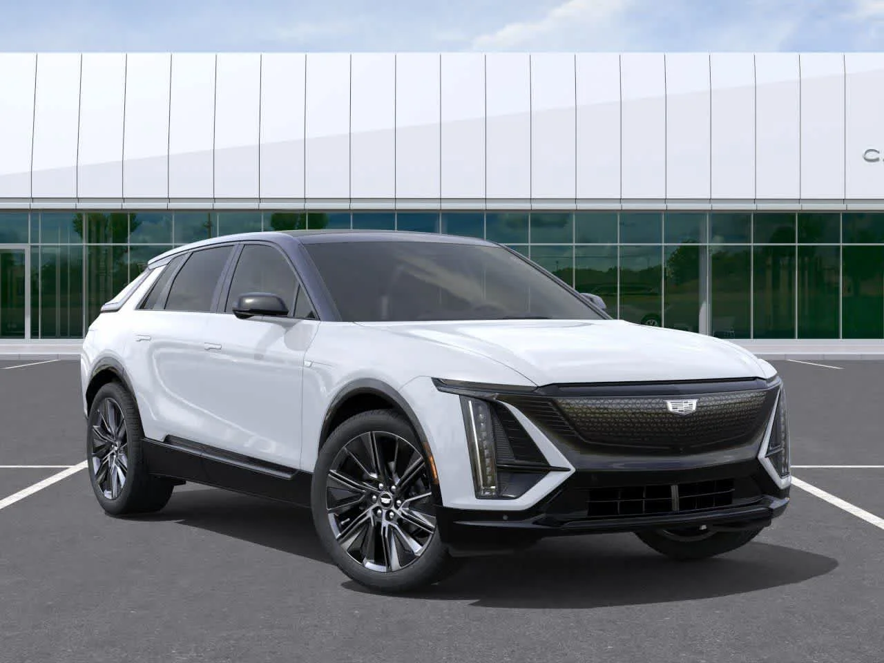 New 2027 Vibrant White Tricoat Cadillac Signature Sport image 7
