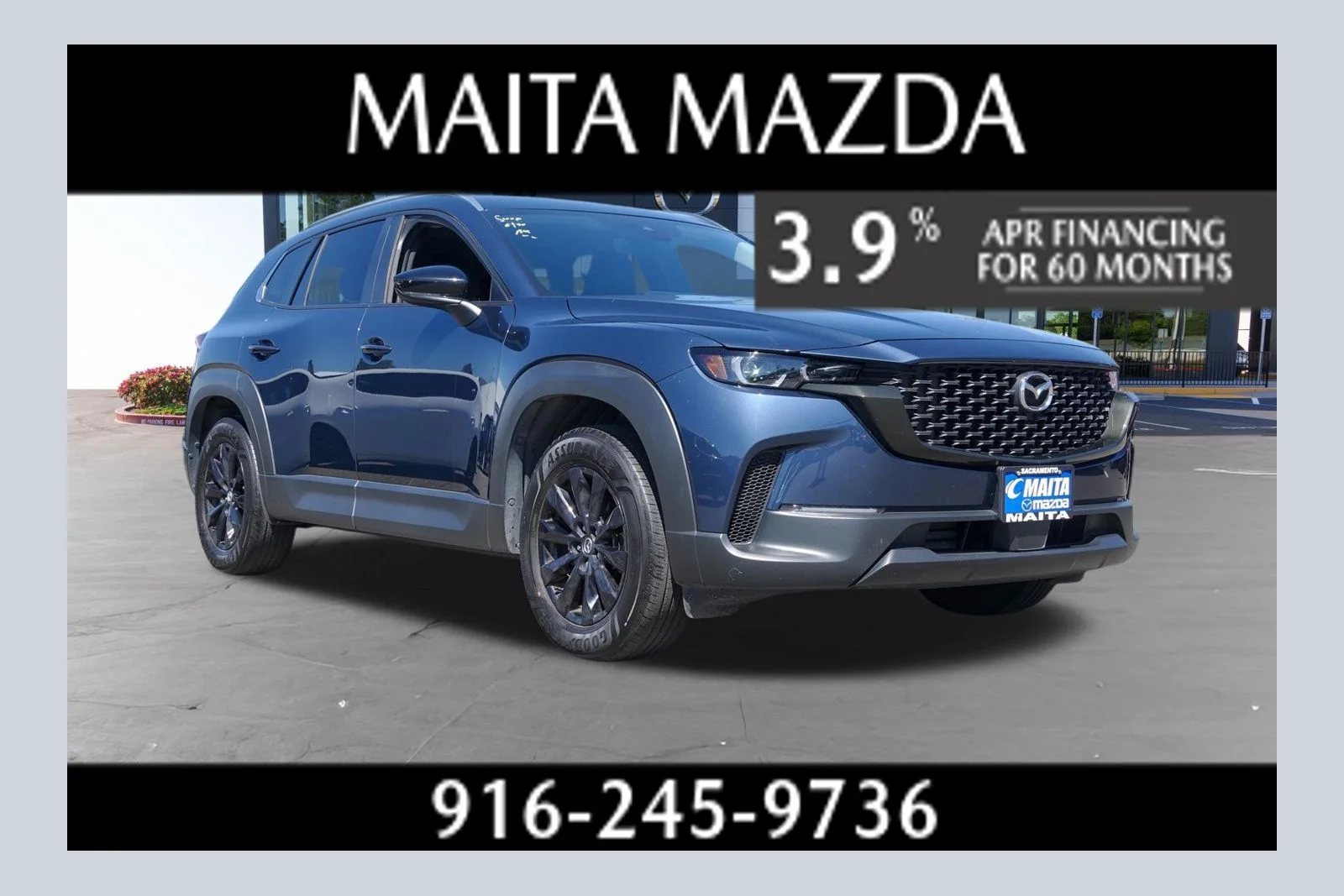 Certified Used 2024 Ingot Blue Metallic Mazda 2.5 S Select Package image 1