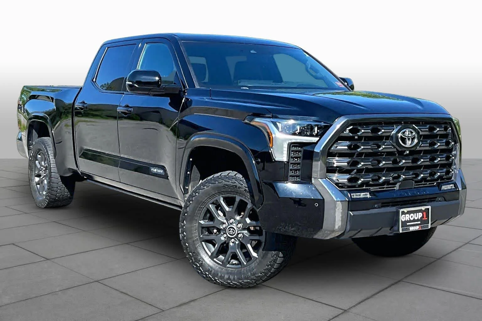 Used 2023 Midnight Black Metallic Toyota Platinum image 3