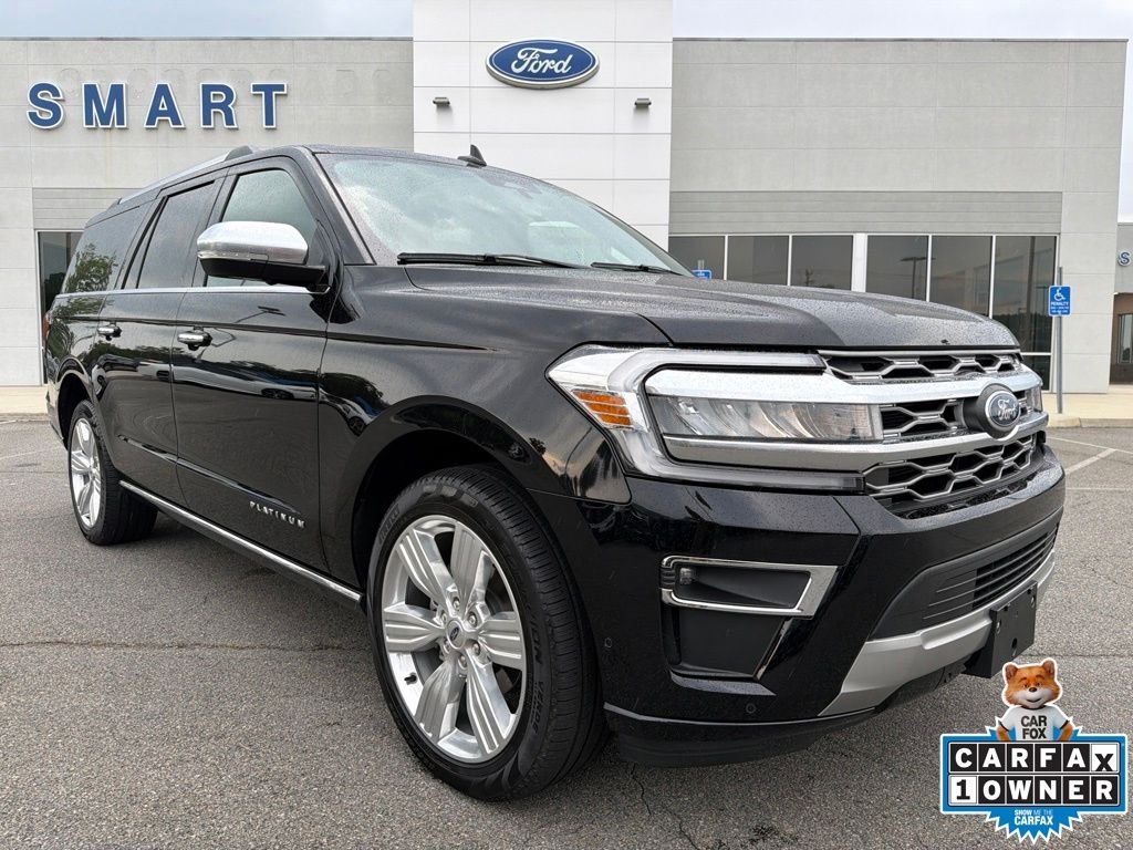 Certified Used 2024 Agate Black Metallic Ford Platinum image 1