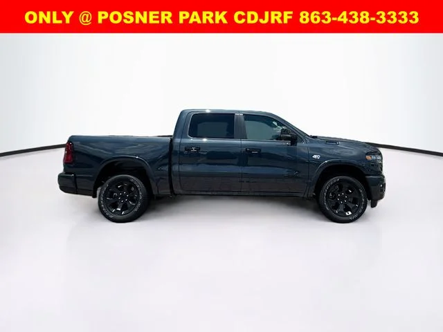 New 2026 Forged Blue Metallic Exterior Paint RAM BIG HORN image 4