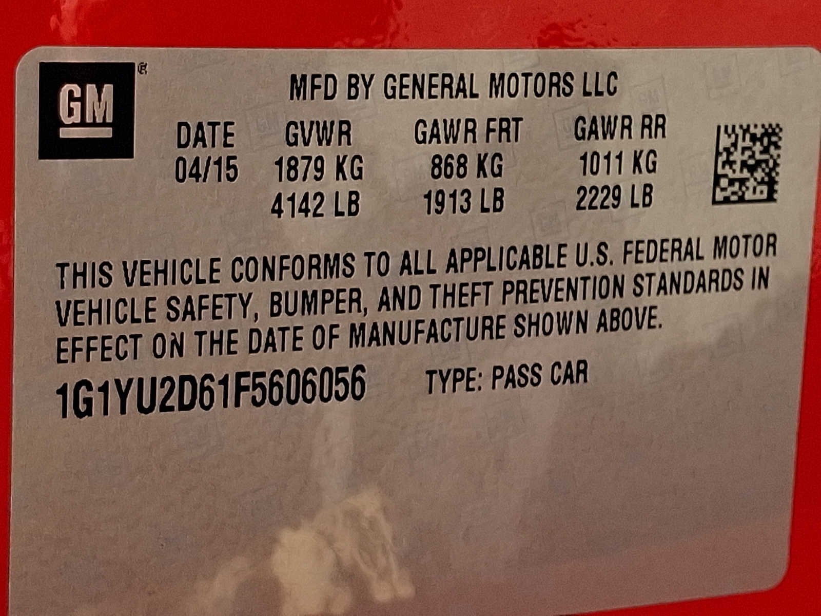 Used 2015 Torch Red Chevrolet Z06 3LZ image 25