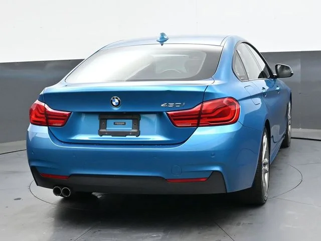 Used 2018 Blue BMW 430i Gran Coupe image 4