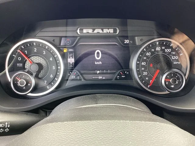 New 2026 Blue Metallic Ram EXPRESS CREW CAB 4X4 5