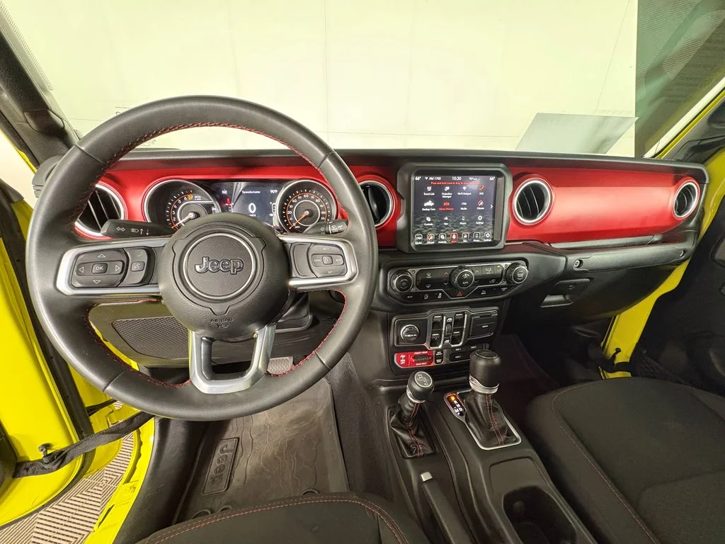 Certified Used 2023 Yellow Jeep Rubicon image 7