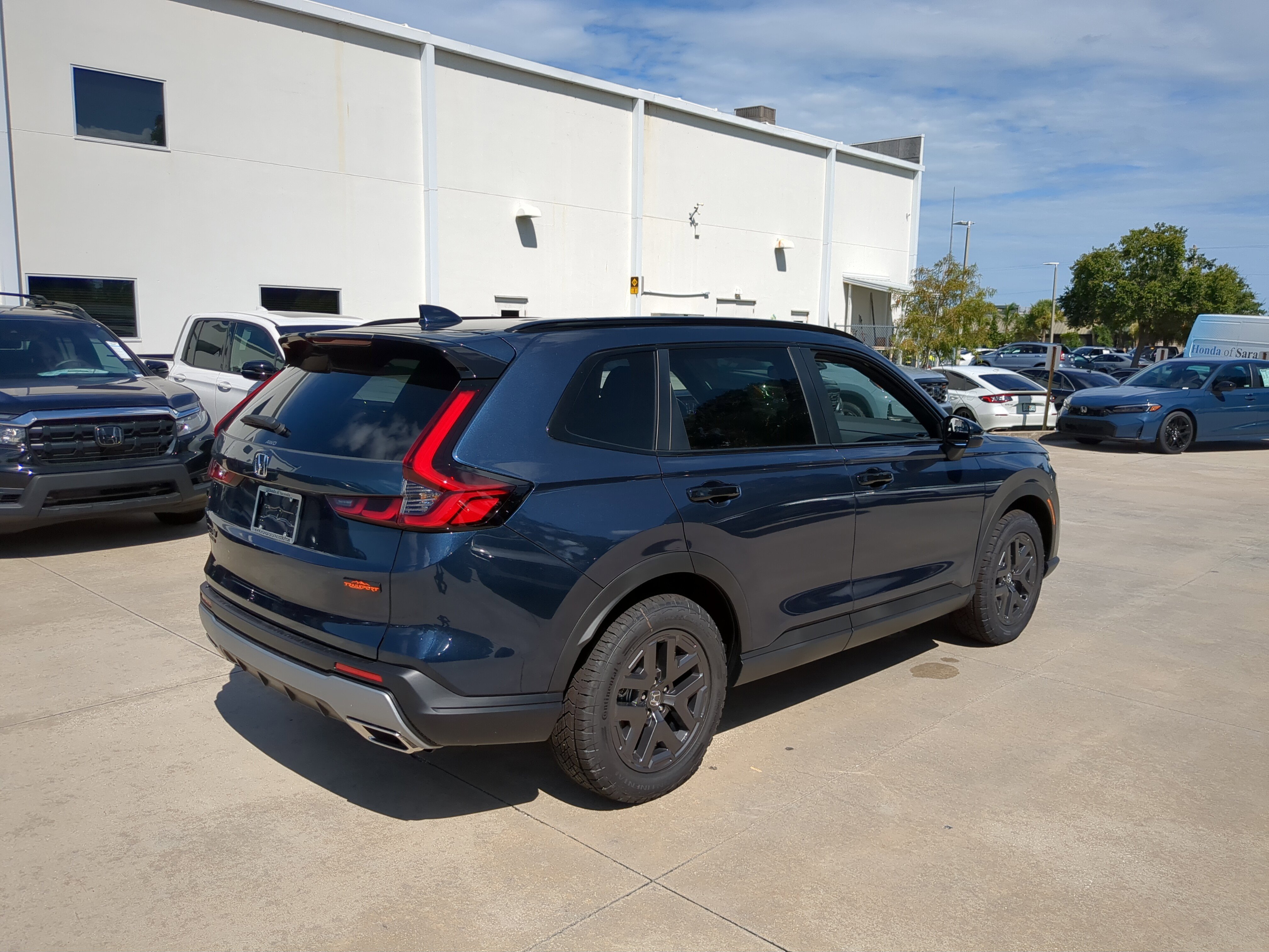 New 2026 Canyon River Blue Metallic Honda TrailSport image 6