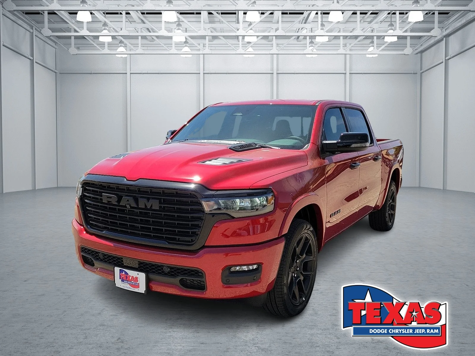 New 2026 PR6 Molten Red Ram LARAMIE CREW CAB 4X4 5