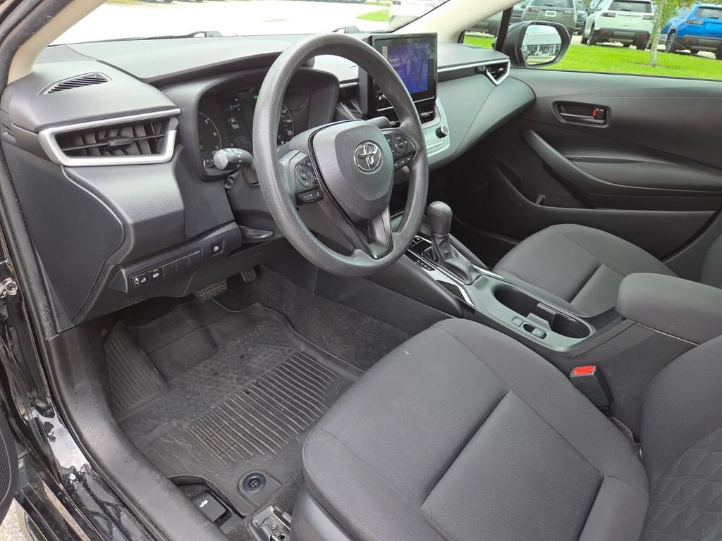 Used 2023 Midnight Black Metallic Toyota Hybrid LE image 28