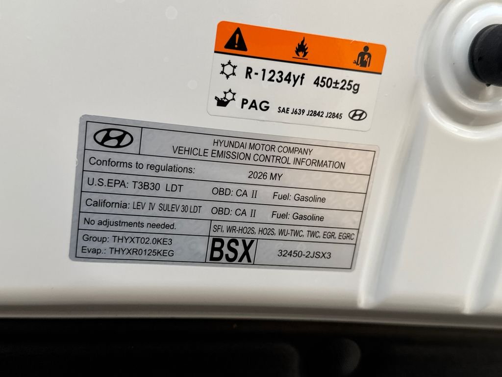 Used 2026 White Hyundai SEL Sport image 9