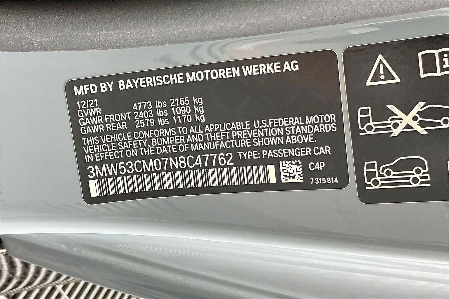 Used 2022 Brooklyn Grey Metallic BMW M240i xDrive image 36