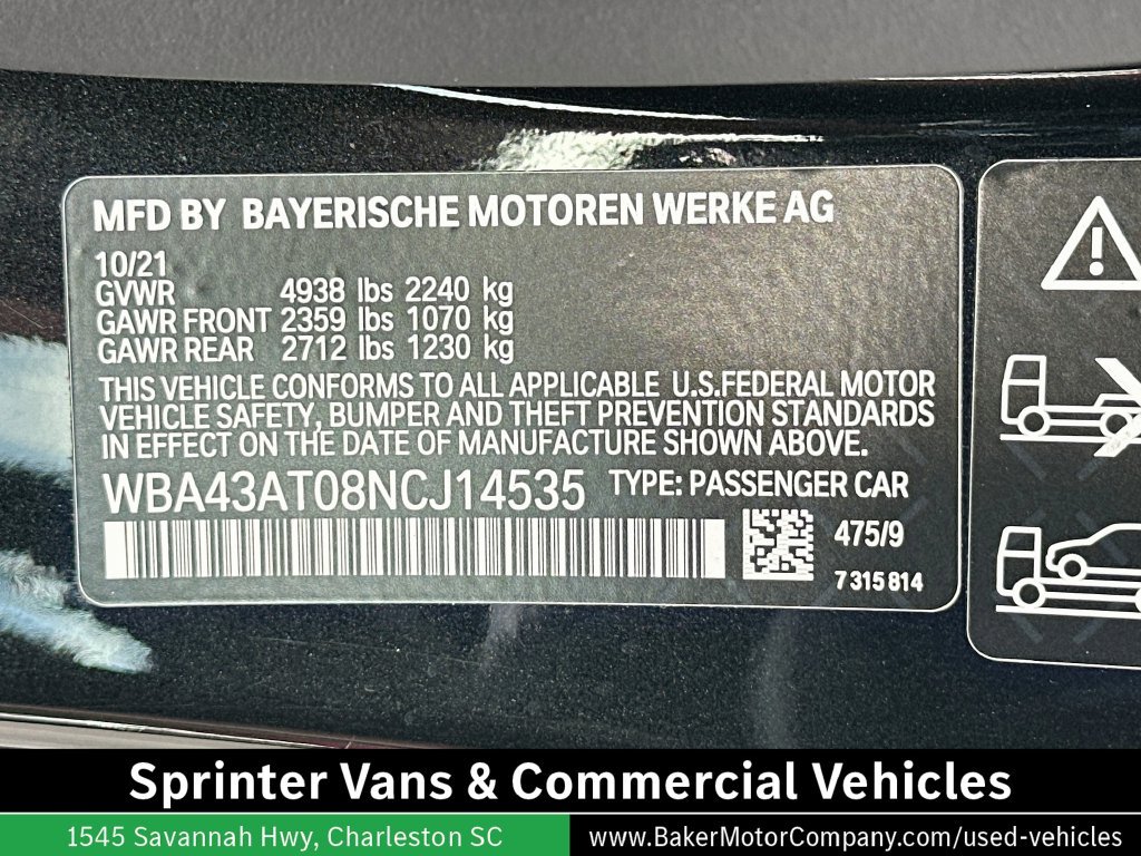 Used 2022 Black BMW 430i xDrive image 33