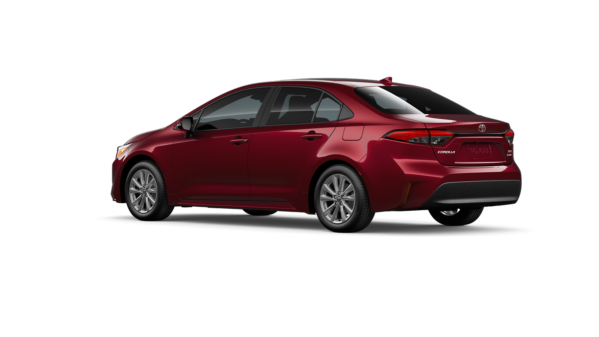 New 2026 Ruby Flare Pearl Toyota Hybrid XLE image 6