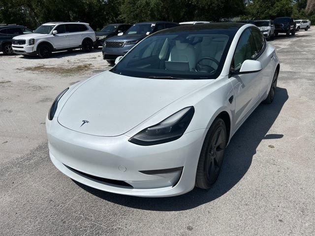 Used 2023 Tesla Model 3 Base with VIN 5YJ3E1EA9PF489418 for sale in Tampa, FL