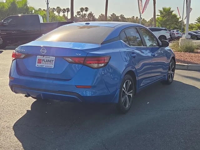 Used 2020 Electric Blue Metallic Nissan SV image 6