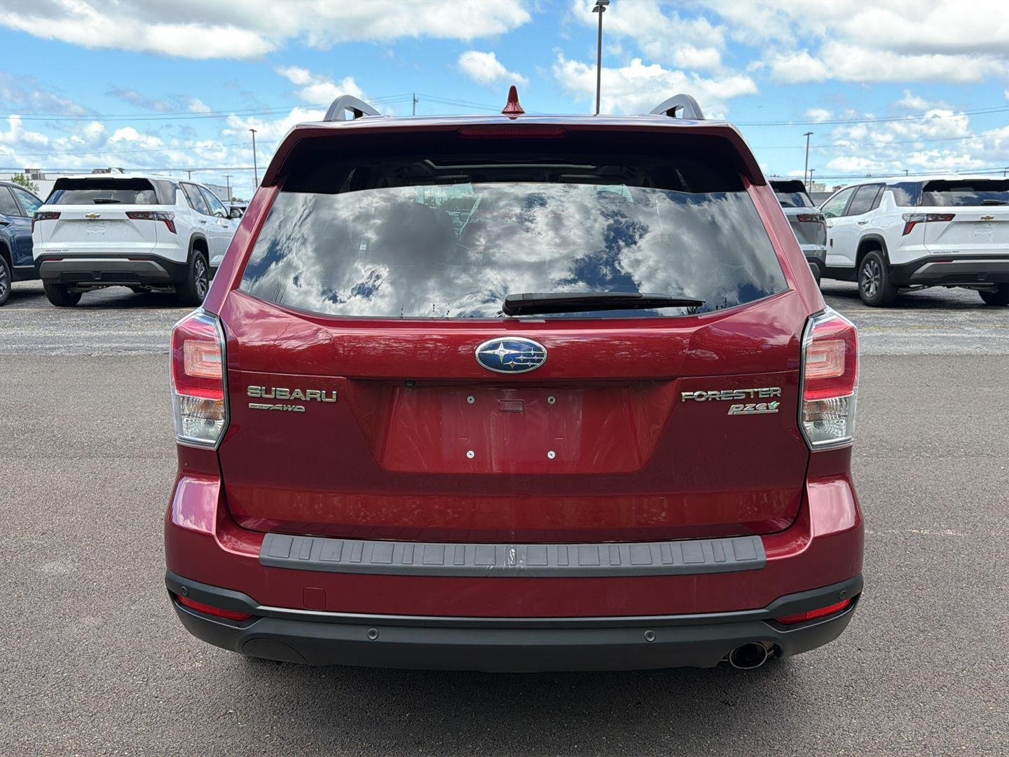 Used 2017 Venetian Red Pearl Subaru Touring image 9