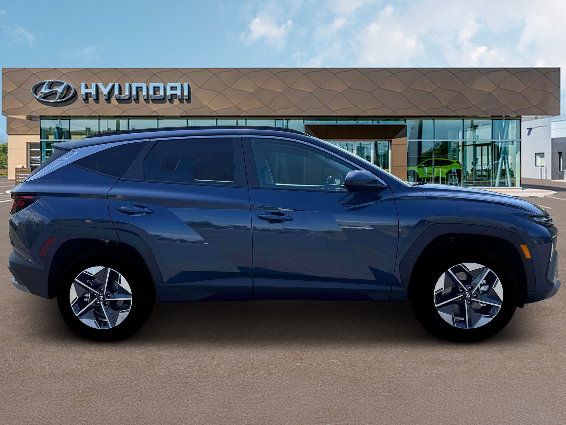 New 2026 Blue Hyundai SEL AWD image 9