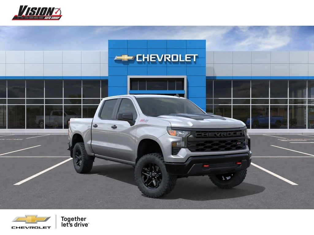 New 2026 Gray Chevrolet Custom Trail Boss image 1