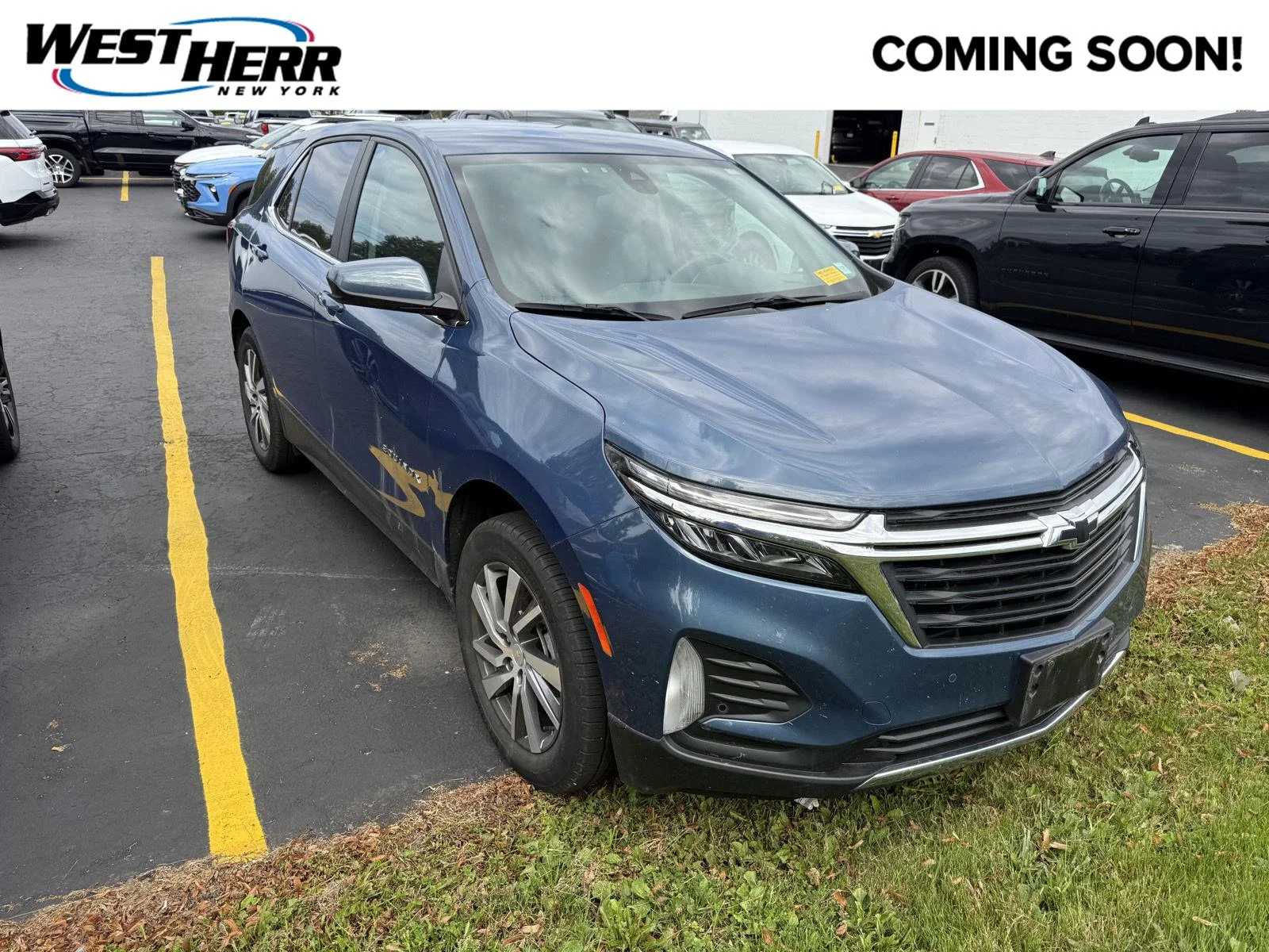 Used 2024 Lakeshore Blue Metallic Chevrolet LT image 1