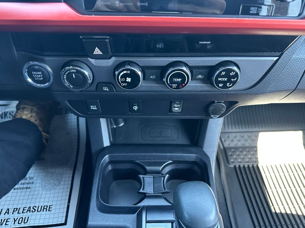 Used 2017 Inferno Red Toyota TRD Off-Road image 17