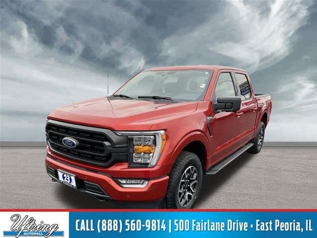 Used 2023 Hot Pepper Red Tinted Clearcoat Ford XLT image 41