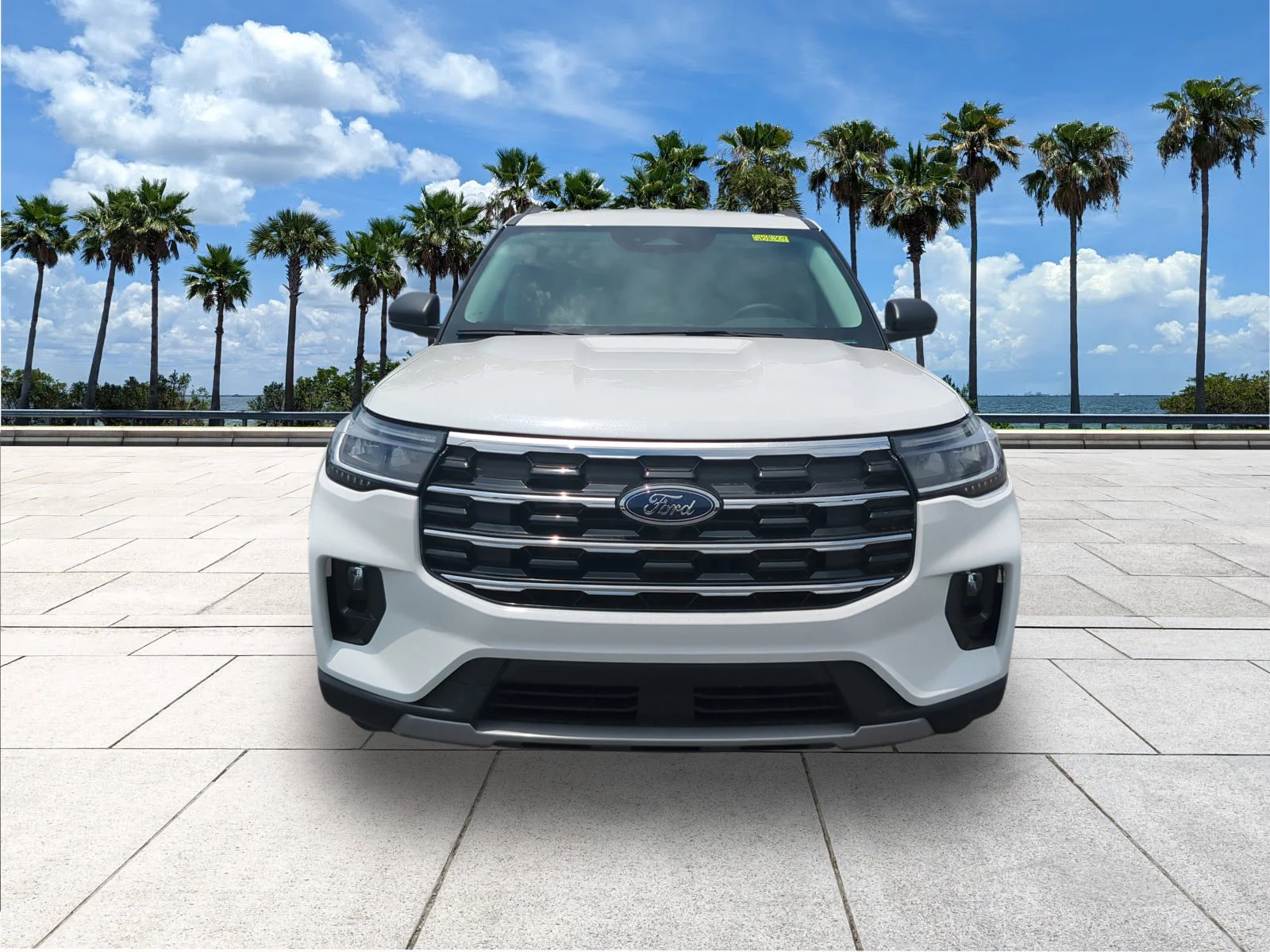 New 2026 Star White Metallic Tri-Coat Ford Active image 2