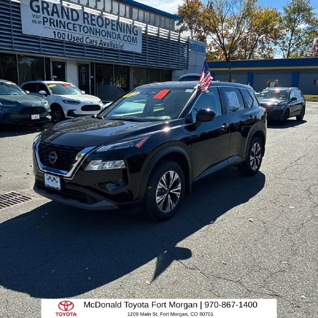 Used 2023 Black Nissan SV image 1