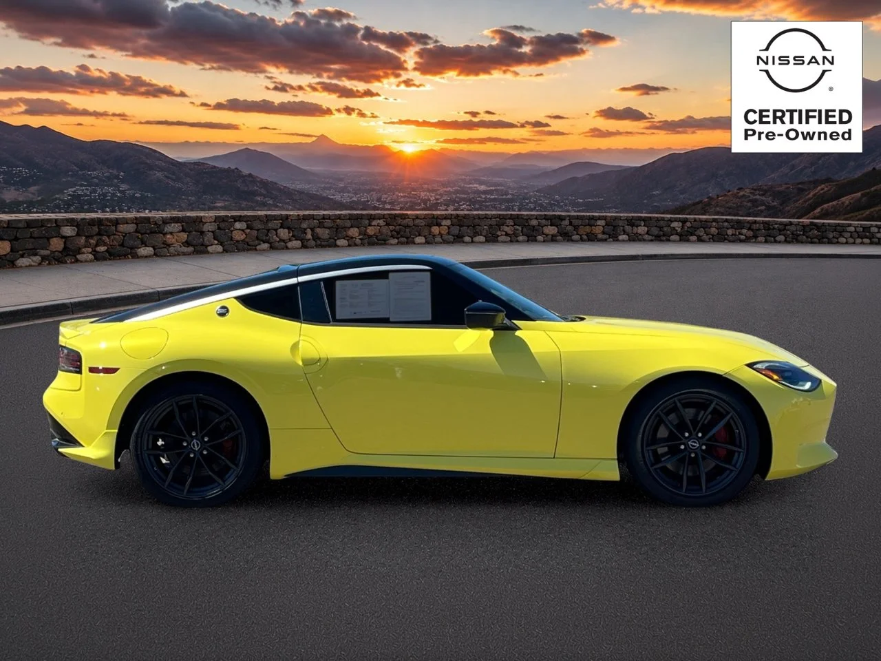 Used 2023 Ikazuchi Yellow Pearl Tricoat Super Black Nissan Performance image 4