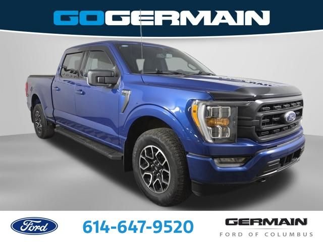 Certified Used 2023 Atlas Blue Metallic Ford XLT image 5