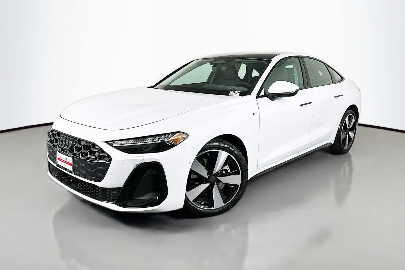 New 2026 Glacier White Metallic Audi Premium Plus image 1