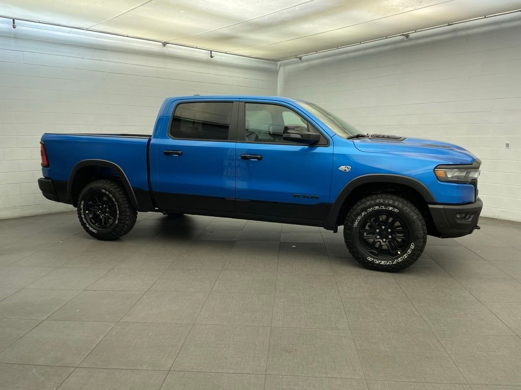 New 2026 Hydro Blue Pearl-Coat Exterior Paint RAM Rebel image 2