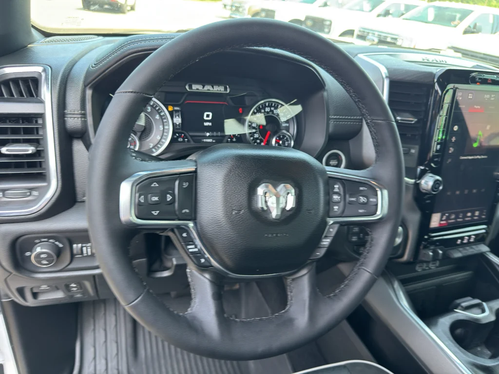 Used 2025 Bright White Clearcoat Ram Laramie image 17
