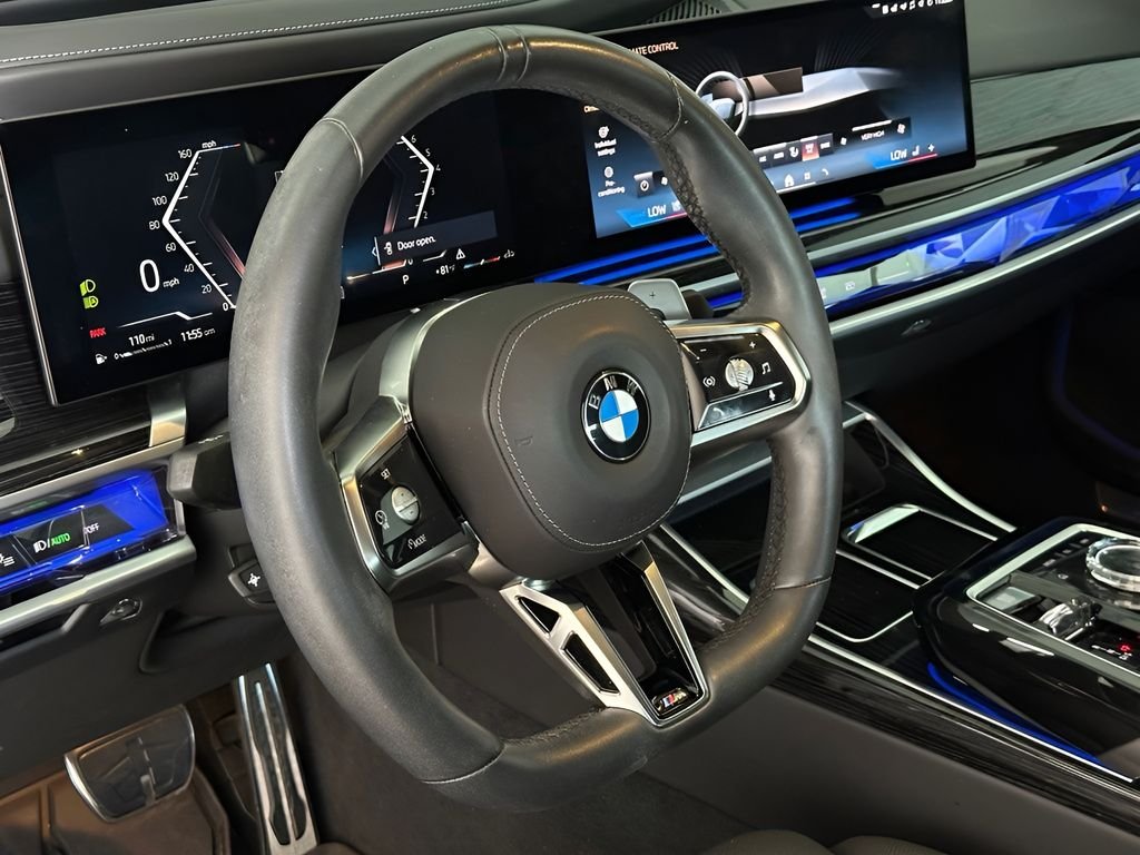 Certified Used 2023 Oxide Grey Met BMW 740i image 14