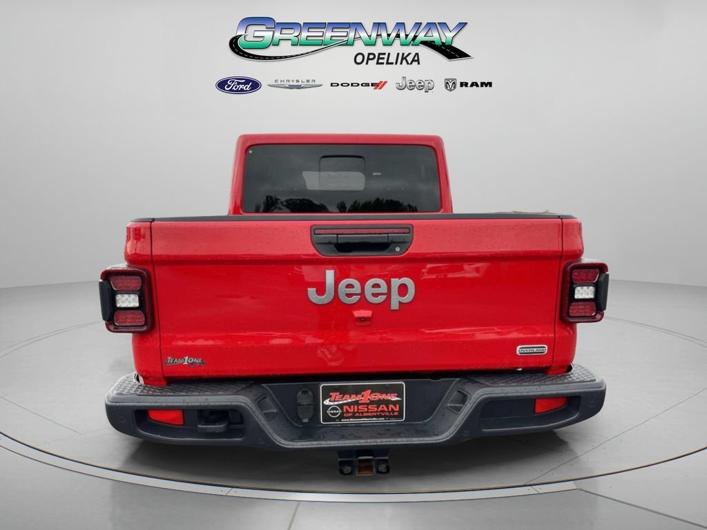 Used 2021 Red Jeep Overland image 6