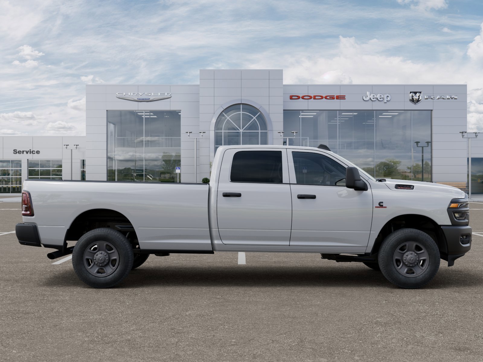 New 2026 Bright White Clear-Coat Exterior Paint RAM Tradesman image 21