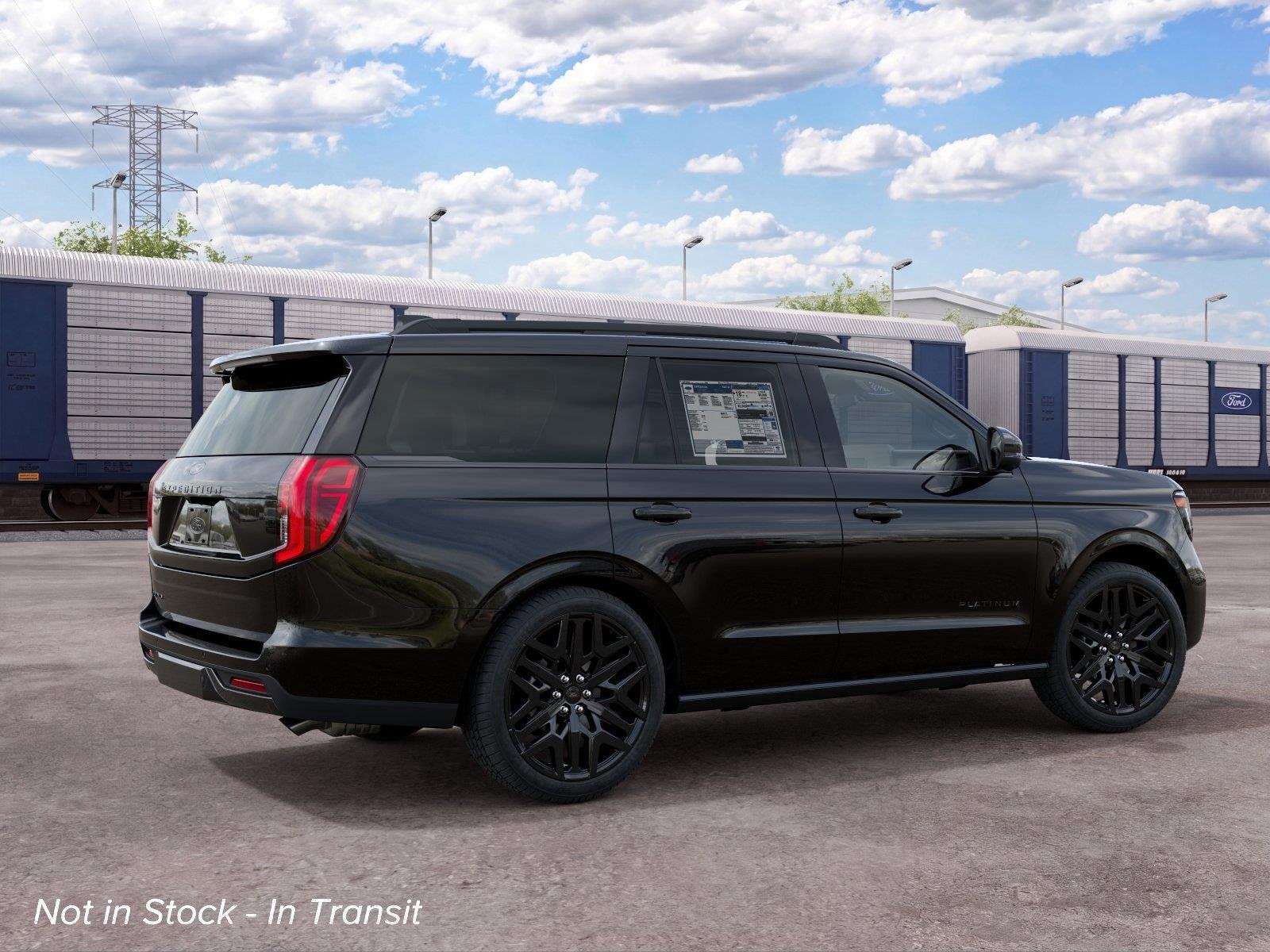 New 2027 Agate Black Metallic Ford Platinum image 6