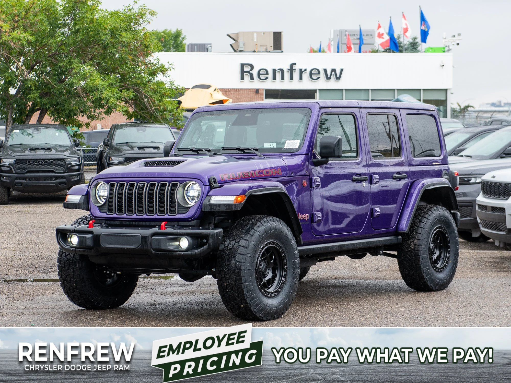 New 2026 reign Jeep Rubicon X* 4 Door 4x4, KMC Wheels, Steel Bumpers, Nappa Leather image 1