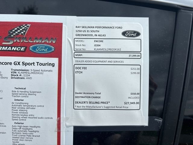 Used 2024 Black Buick Sport Touring image 3