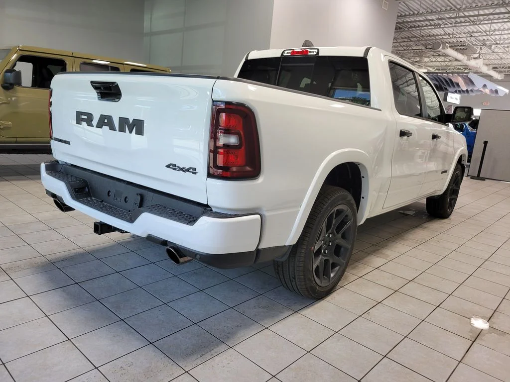 New 2026 Bright White Clear-Coat Exterior Paint RAM Laramie image 7