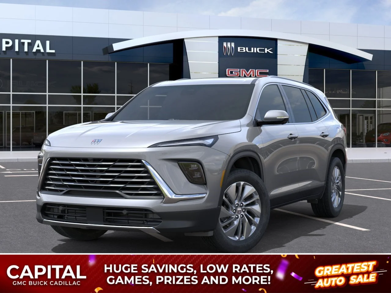 New 2027 Moonstone Grey Metallic Buick Preferred AWD image 1