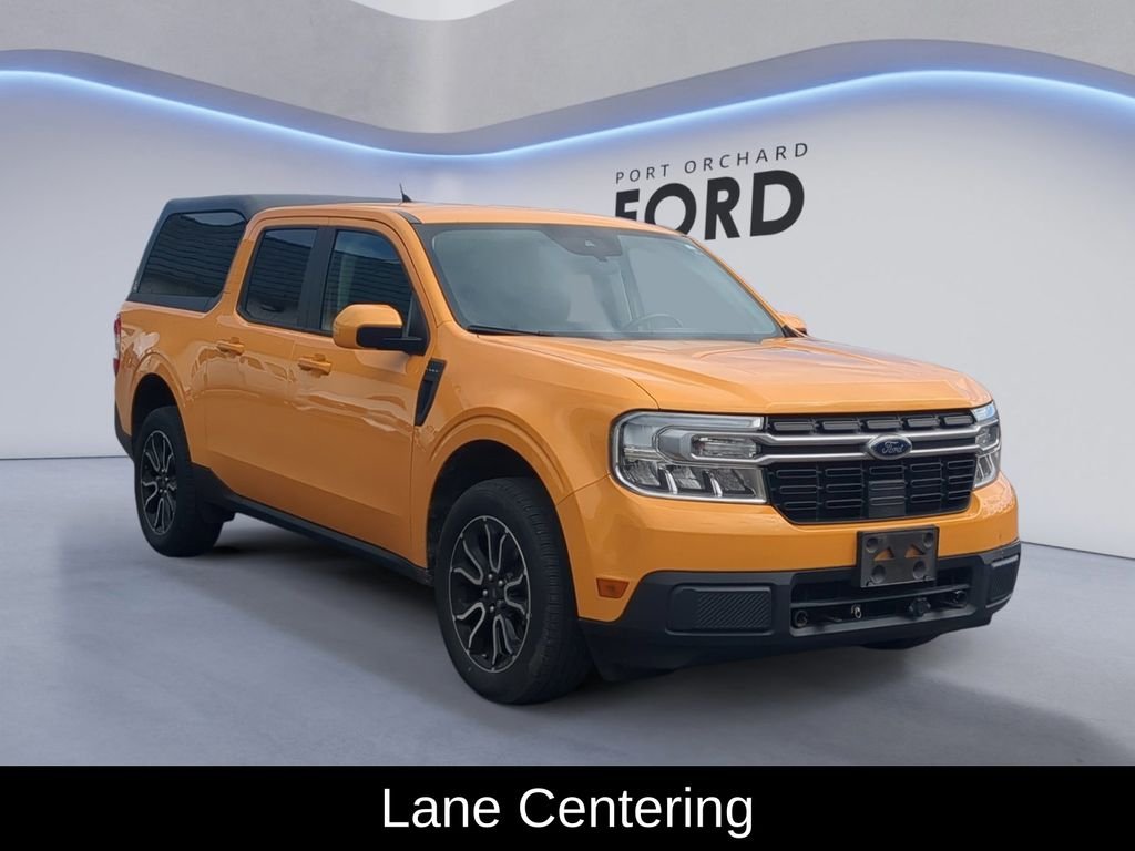 Used 2022 Orange Ford Lariat image 9