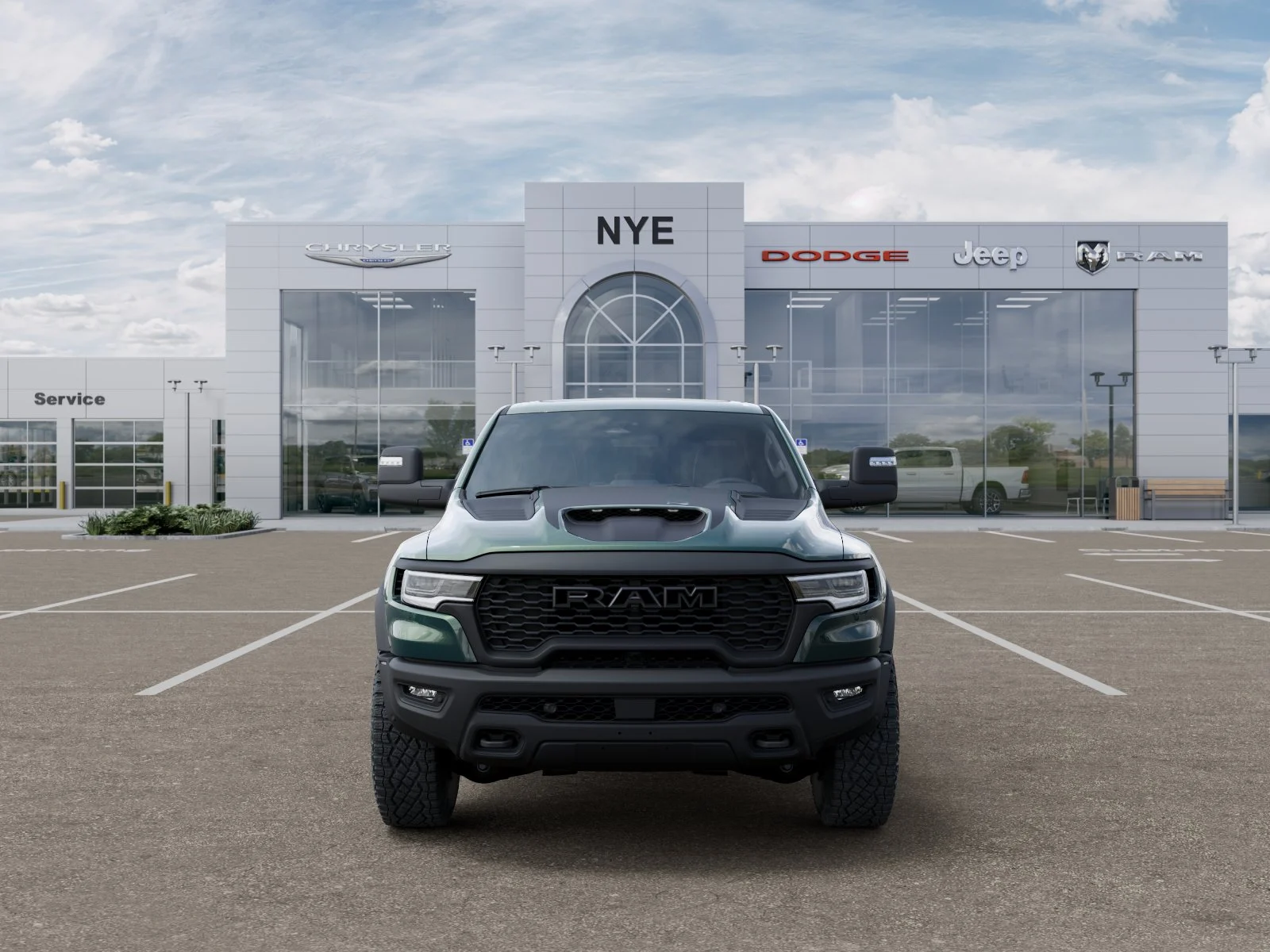 New 2026 Serrano-Green Metallic Exterior Paint RAM RHO image 33