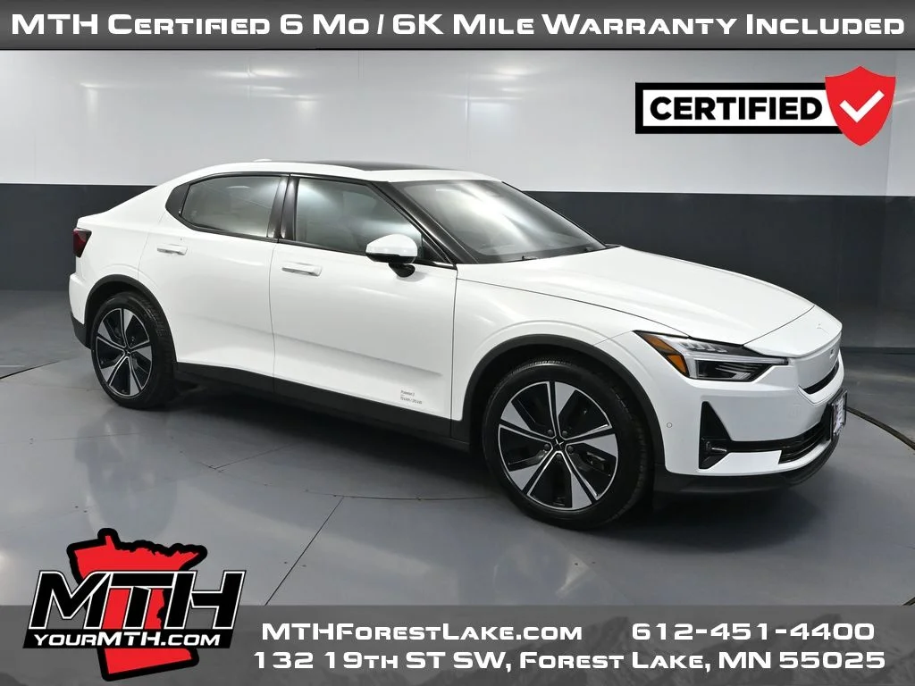 Certified Used 2024 White Polestar Long Range Dual Motor image 1
