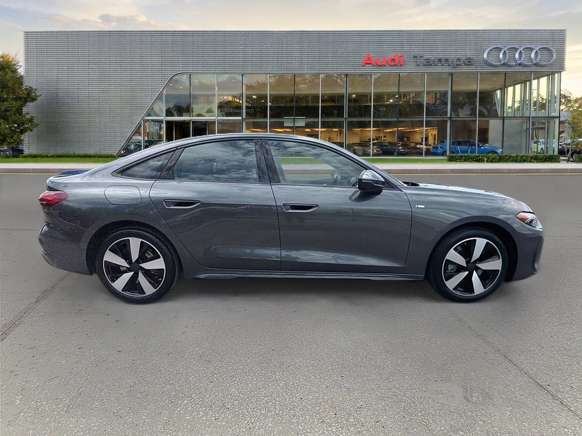 New 2026 Daytona Gray Pearl Effect Audi Premium Plus image 2
