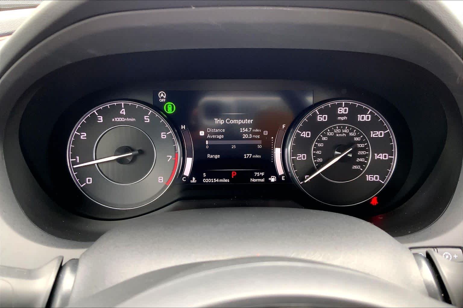 Used 2024 Liquid Carbon Metallic Acura w/Advance Package image 26